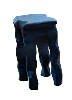 Bovina TEST Cafe Stool Full Blue